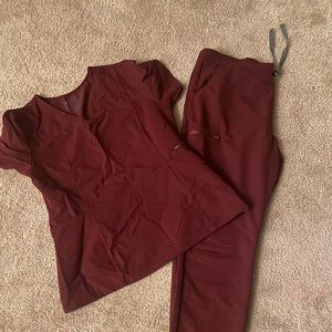 Large Burgundy Fig scrub set